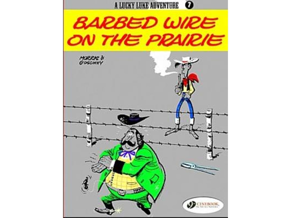 Lucky Luke: Barbed Wire on the Prairie de Morris y Goscinny (Inglés)
