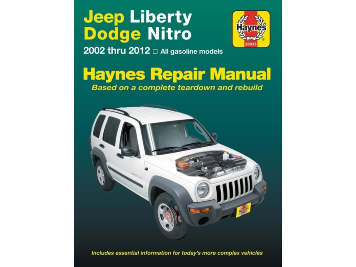 Jeep Liberty y Dodge Nitro 2002-2012 de Haynes (Inglés)