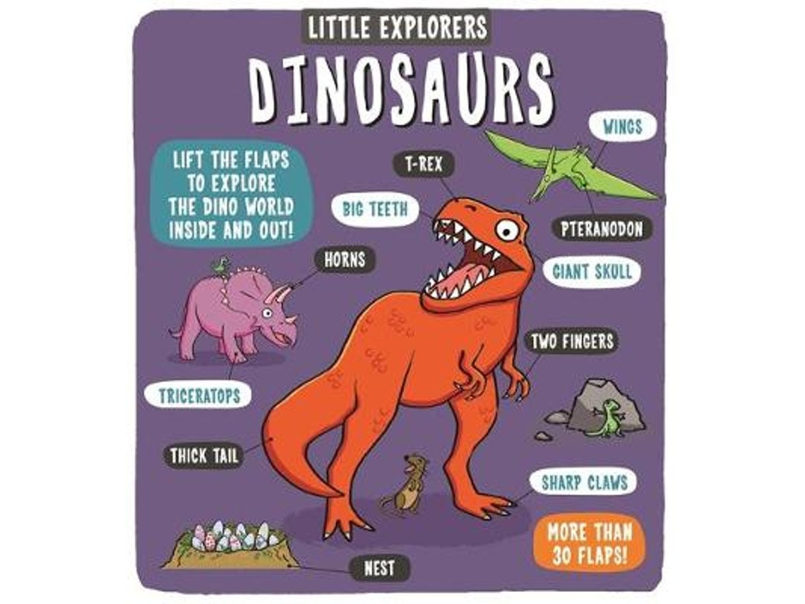 Little Explorers: Dinosaurs de Dynamo Ltd (Inglés)