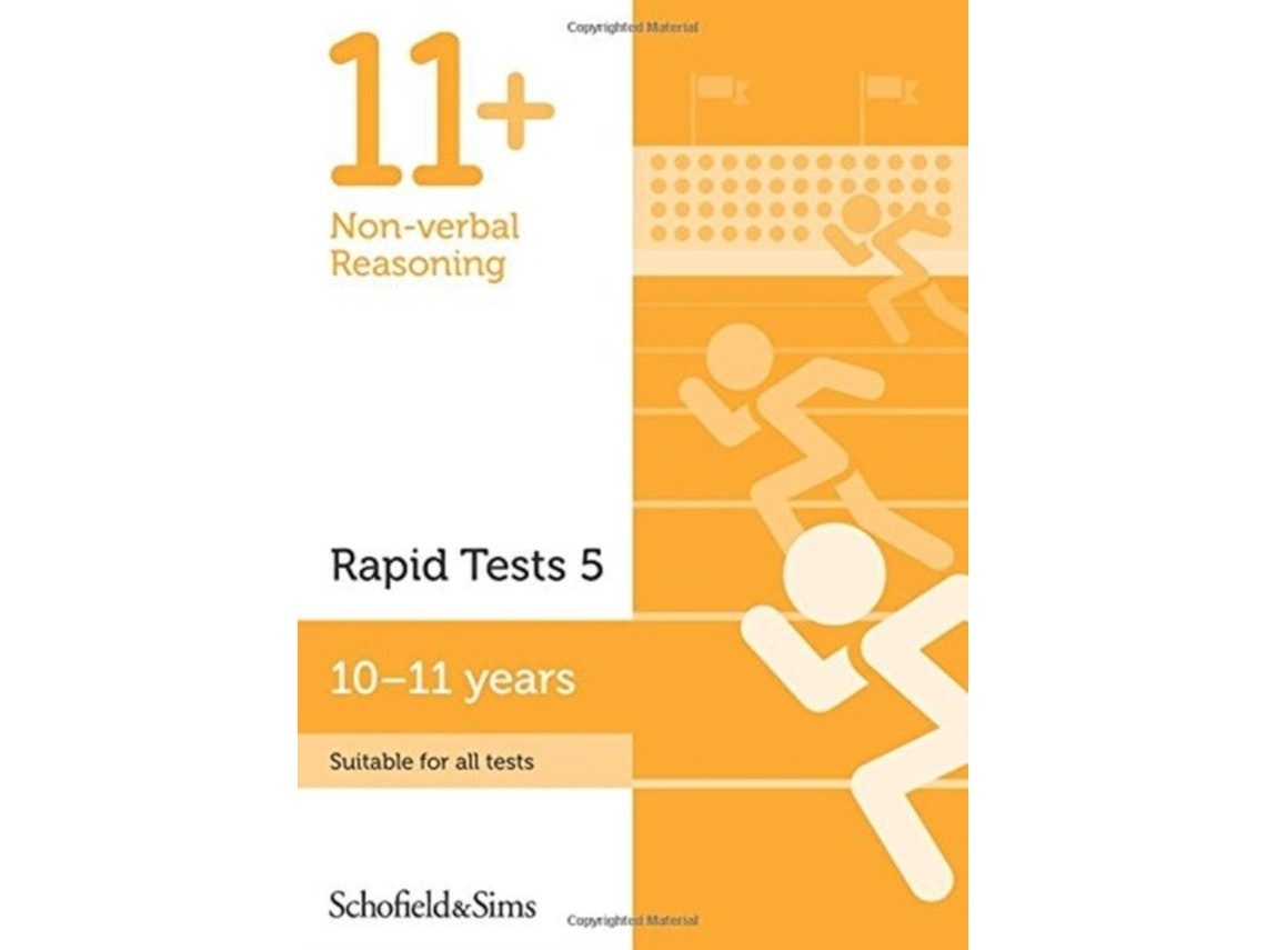 11+ Non-Verbal Reasoning Rapid Tests Book 5 de Rebecca Schofield & Sims (Inglés)