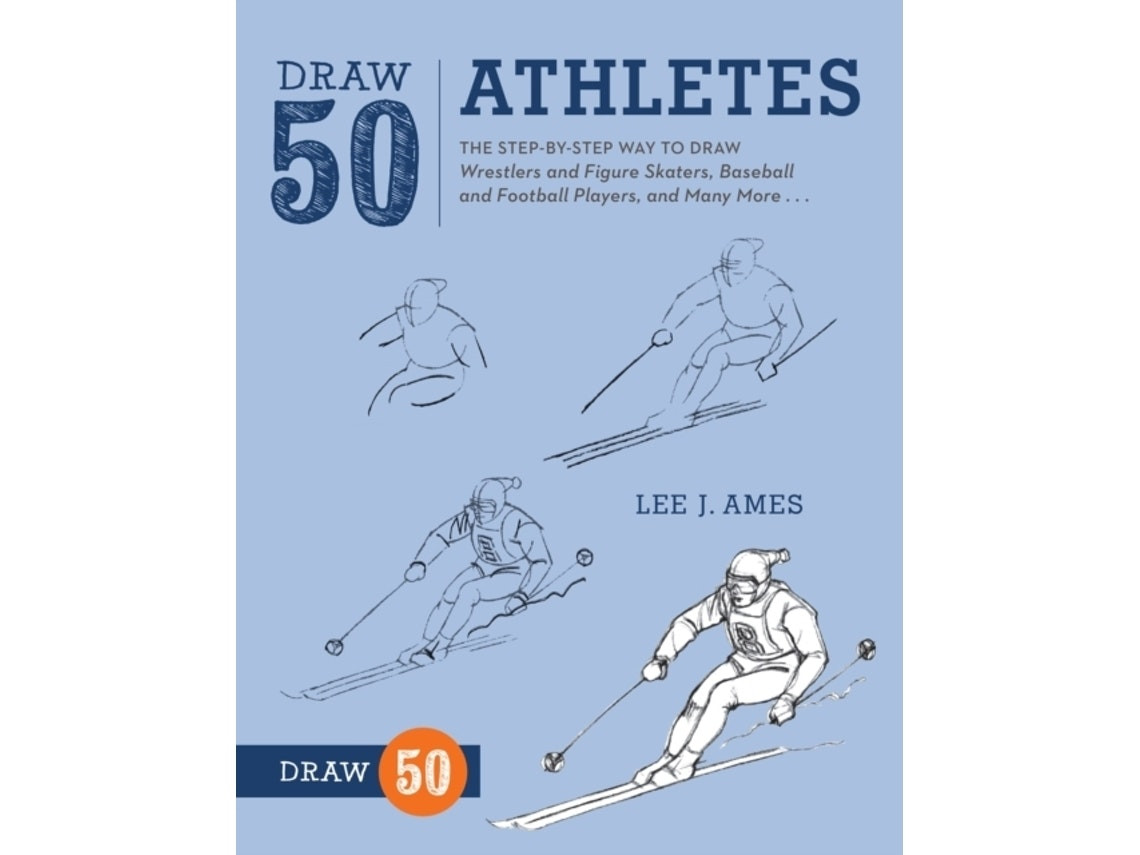 Draw 50 Athletes de L. Ames (Inglés)