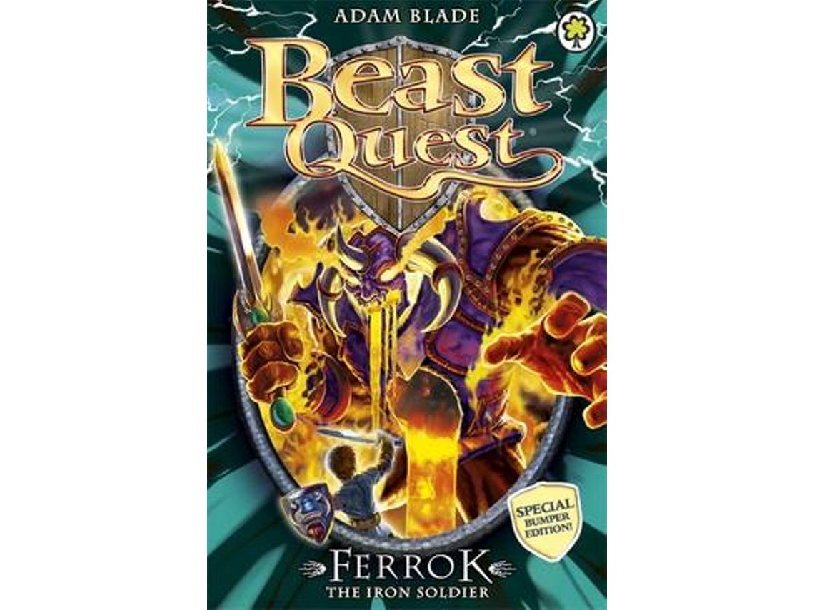 Beast Quest: Ferrok the Iron Soldier de Adam Blade (Inglés)