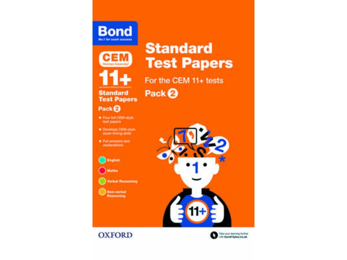 Bond 11+ CEM: Standard Test Papers by Michellejoy Hughes and Alison Primrose (English)