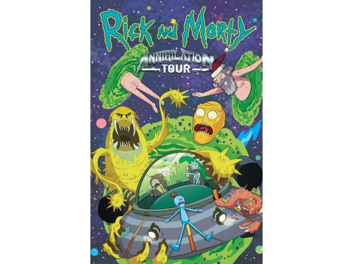 Rick and Morty: Annihilation Tour de Lilah Sturges, Kyle Starks y Zac Gorman (Inglés)