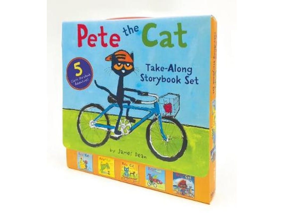 Pete the Cat take-along storybook set de James Dean y Kimberly Dean (Inglés)