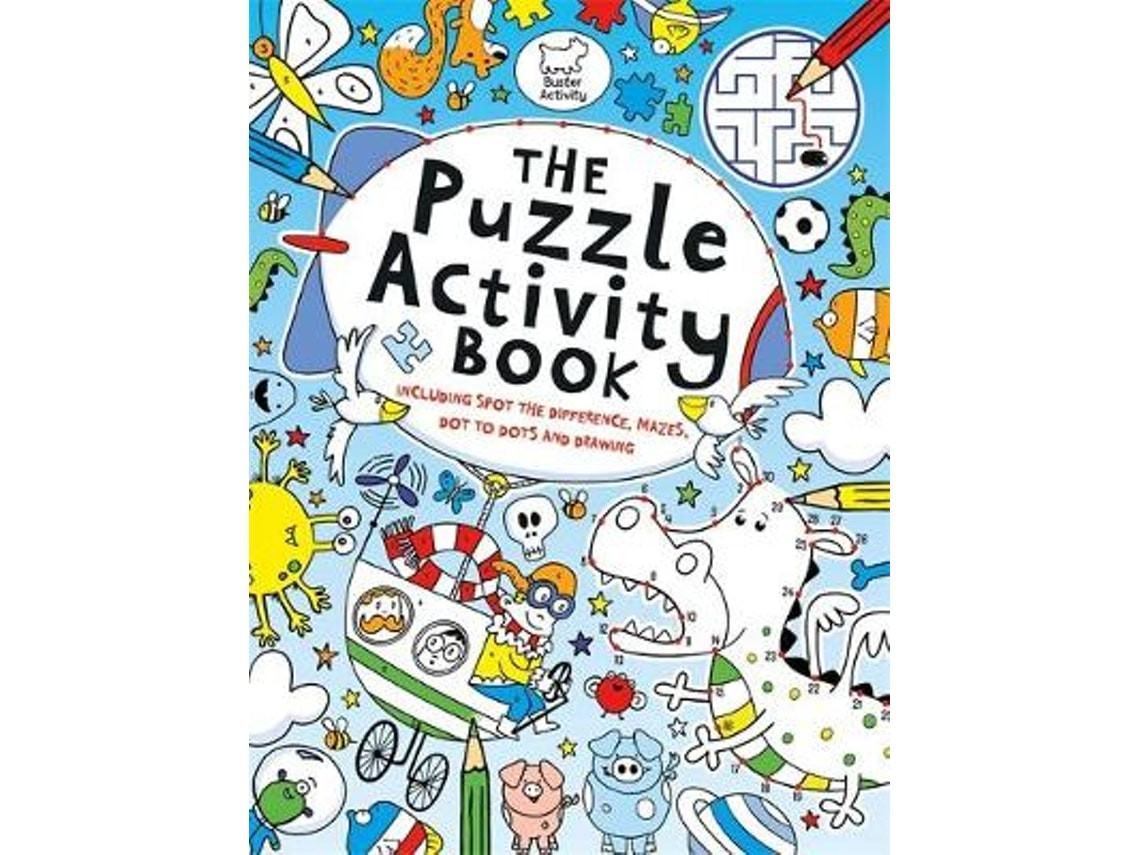 The Puzzle Activity Book by Buster Books (English)