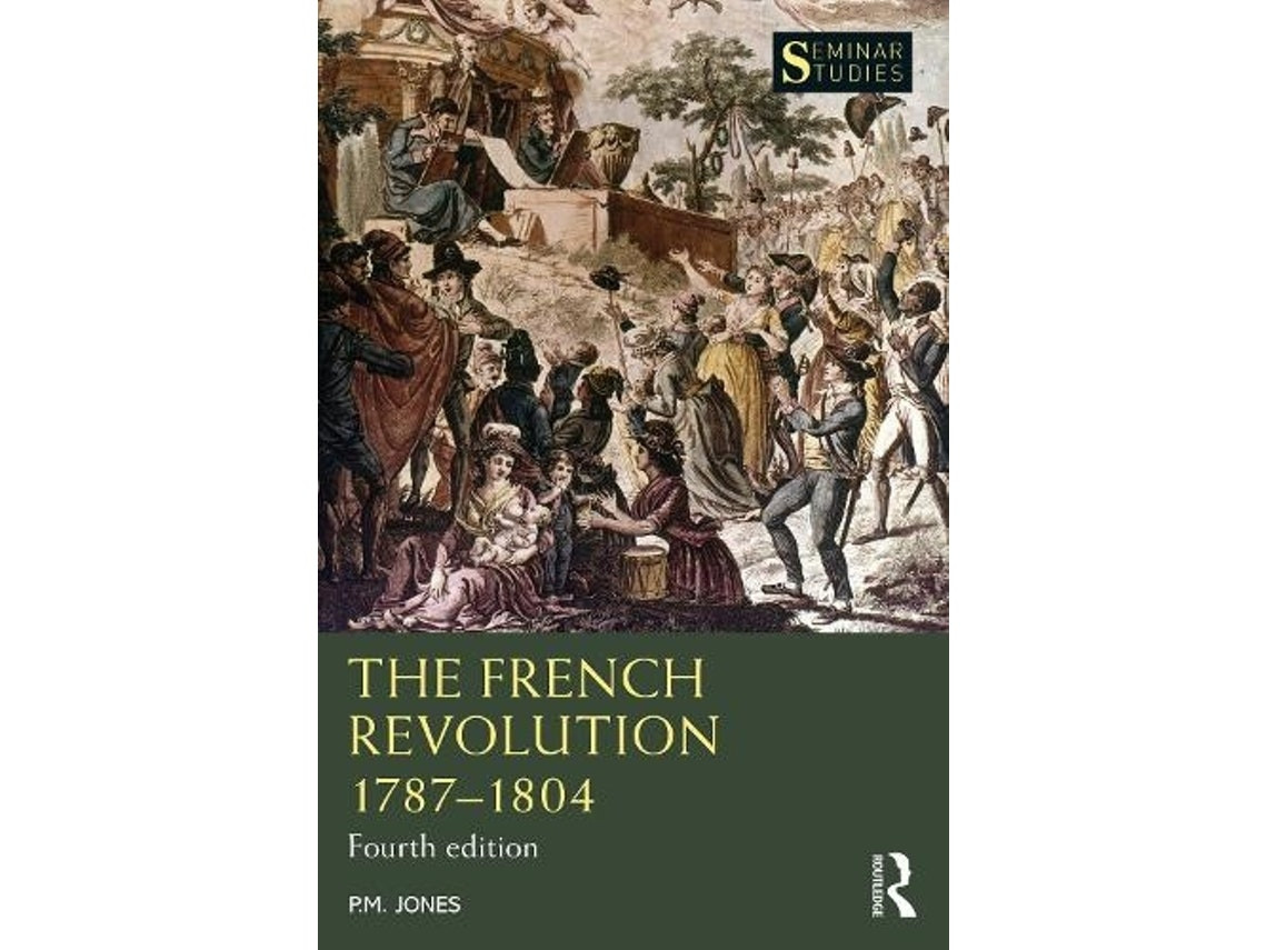 La Revolución Francesa 1787-1804 de Jones, P. M. (Inglés)