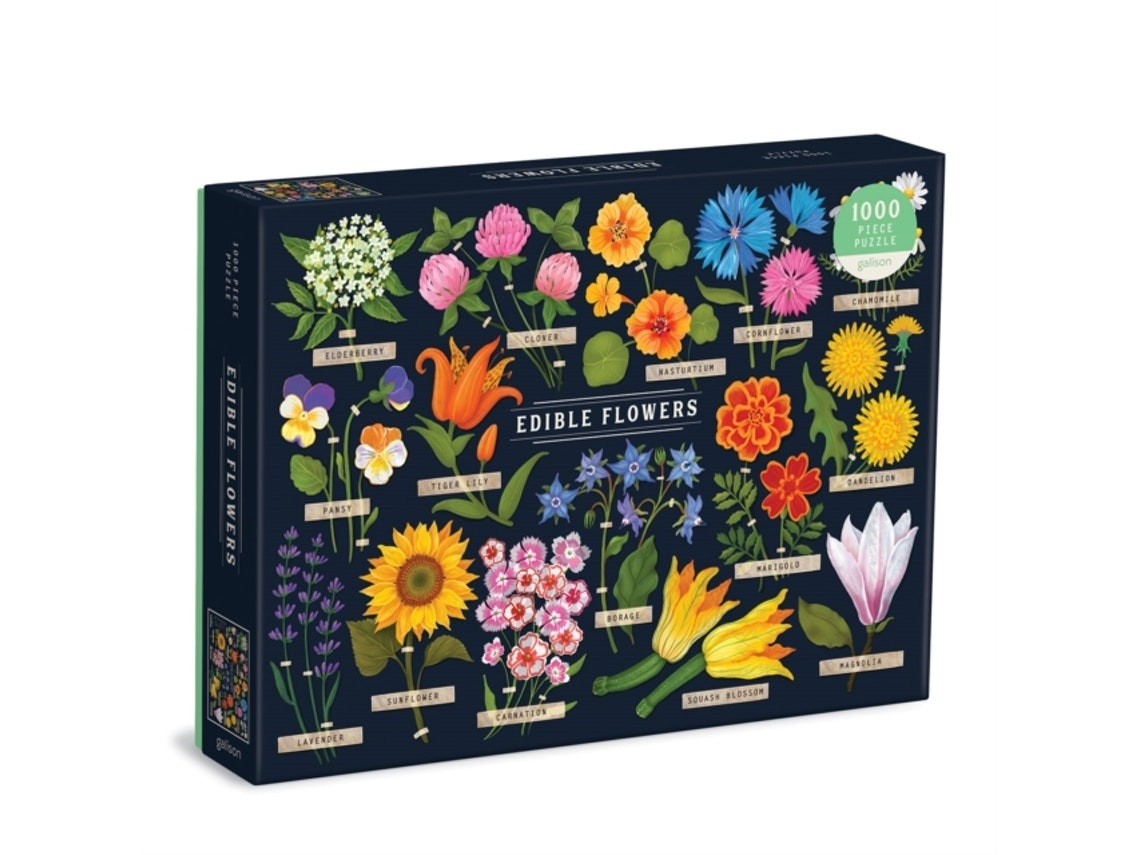 Edible Flowers de Galison (Inglés)