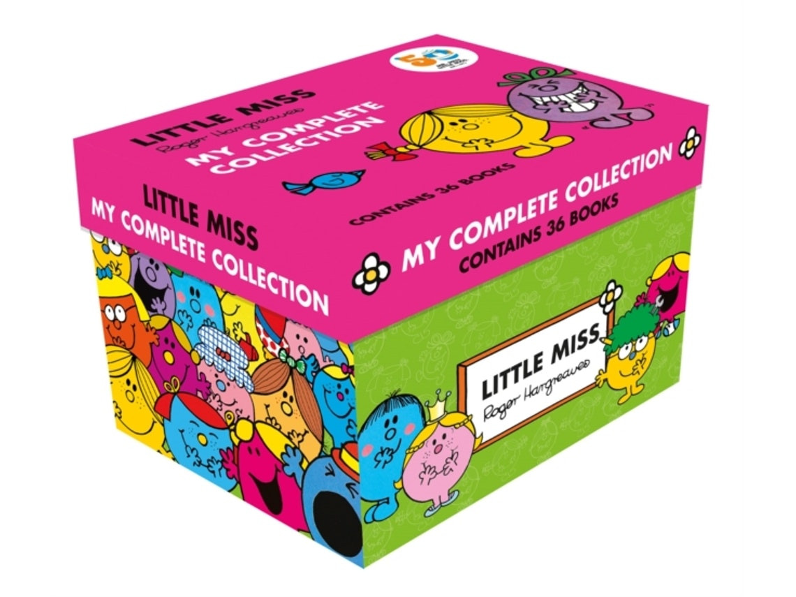 Little Miss: My Complete Collection de Roger Hargreaves y Adam Hargreaves (Inglés)
