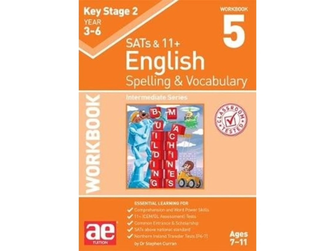 KS2 Spelling and Vocabulary Workbook 5 de Dr Stephen C Curran y Warren J Vokes (Inglés)