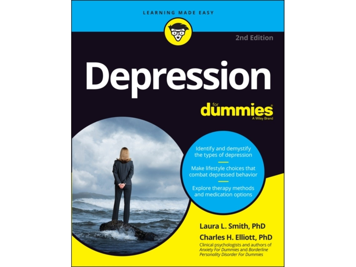 Depression For Dummies de LL Smith (Inglés)