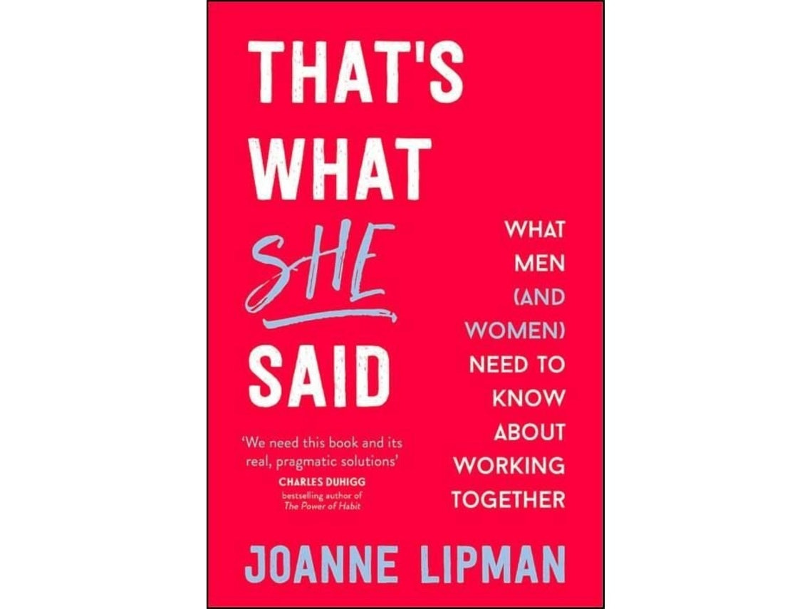 That's What She Said de Joanne Lipman (Inglés)