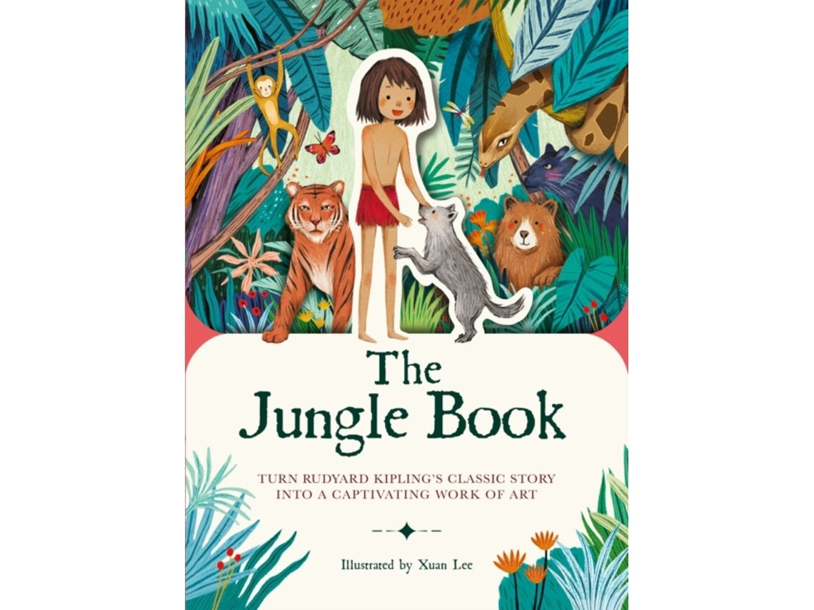 Paperscapes: The Jungle Book de Ned Hartley (Inglés)