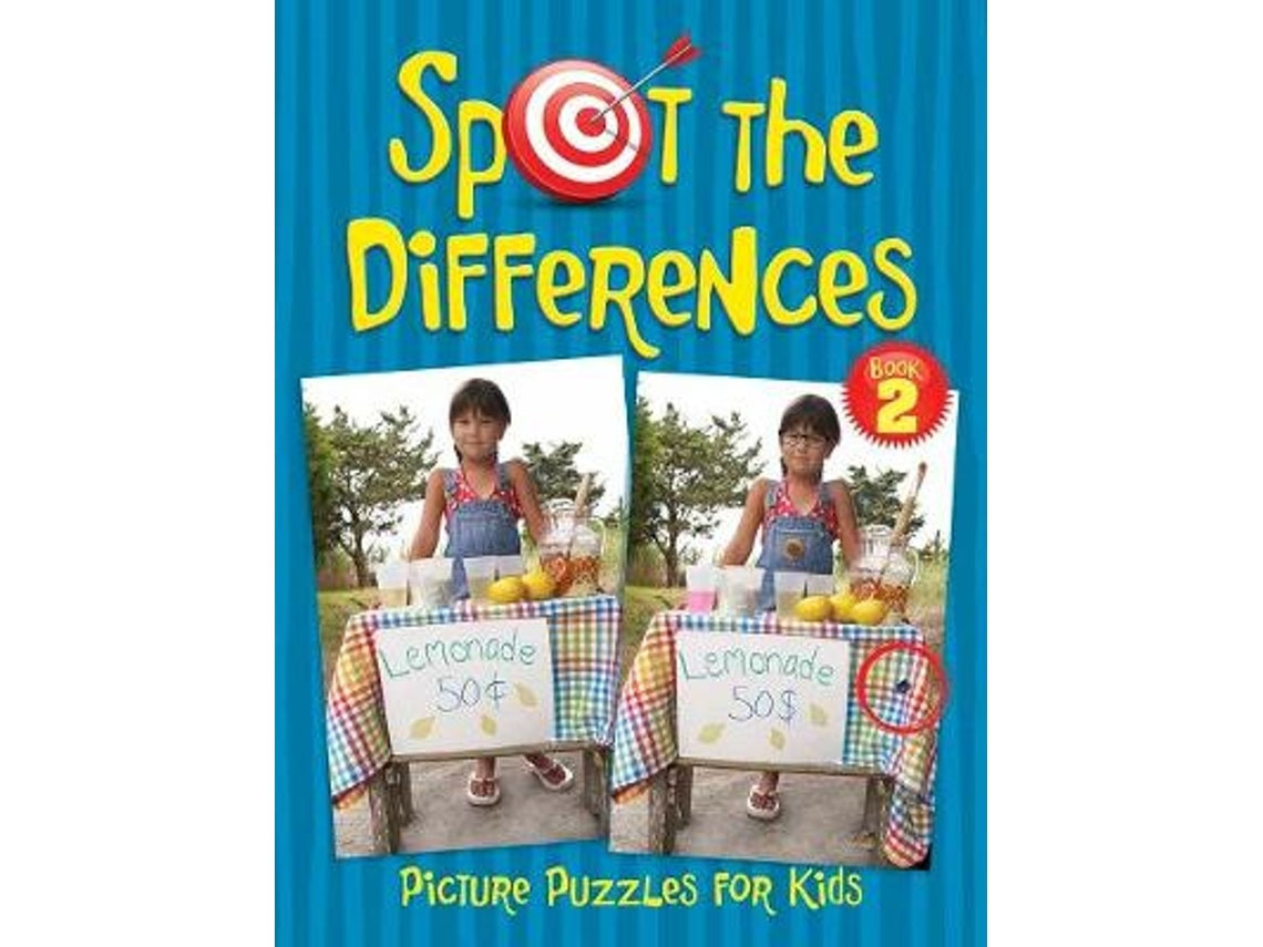 Spot the Differences: Picture Puzzles for Kids 2 by Sara Jackson (English)