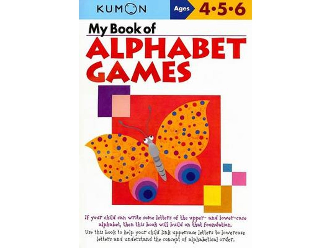 My Book of Alphabet Games de Kumon (Inglés)
