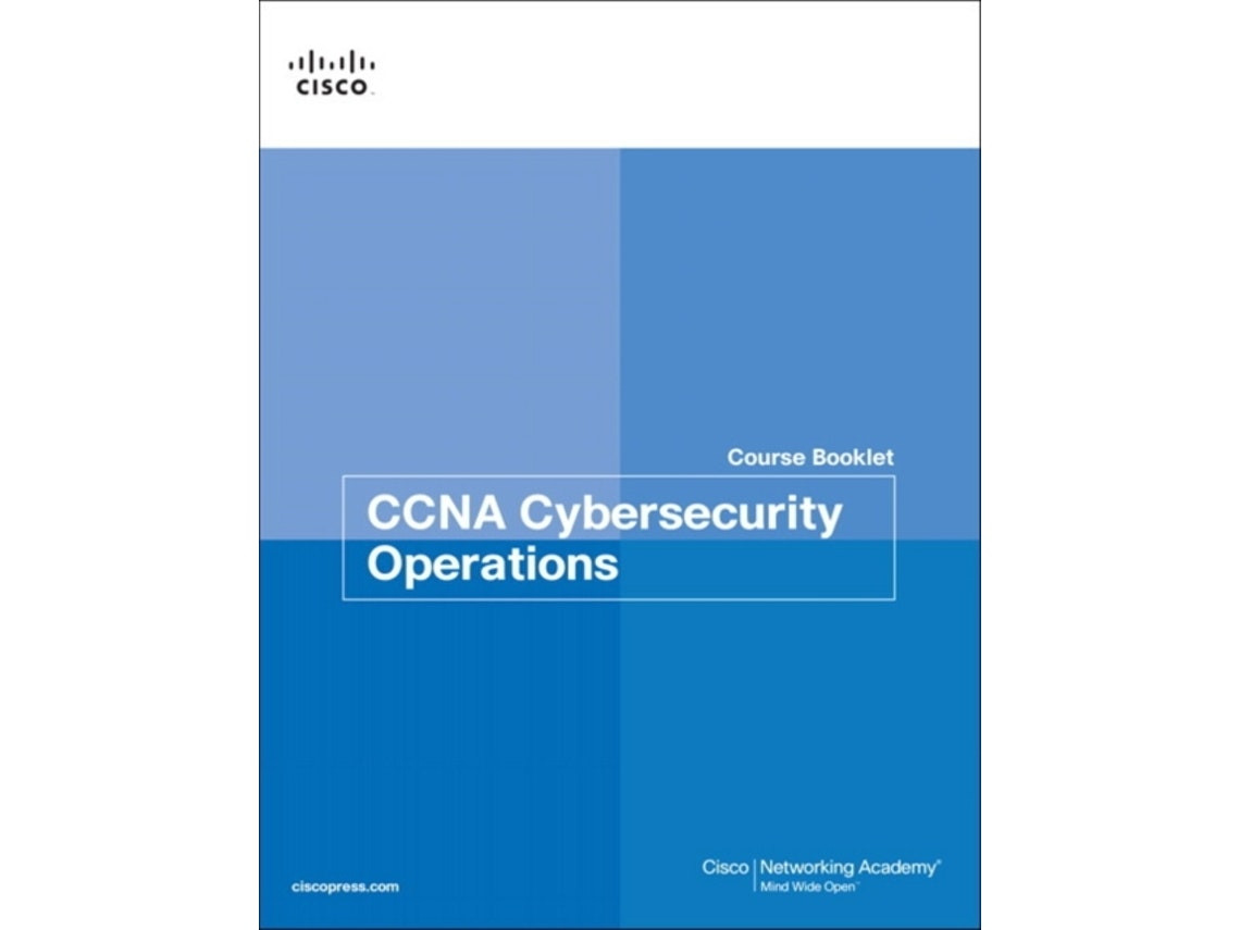 CCNA Cybersecurity Operations Course Booklet de Cisco Networking Academy (Inglés)