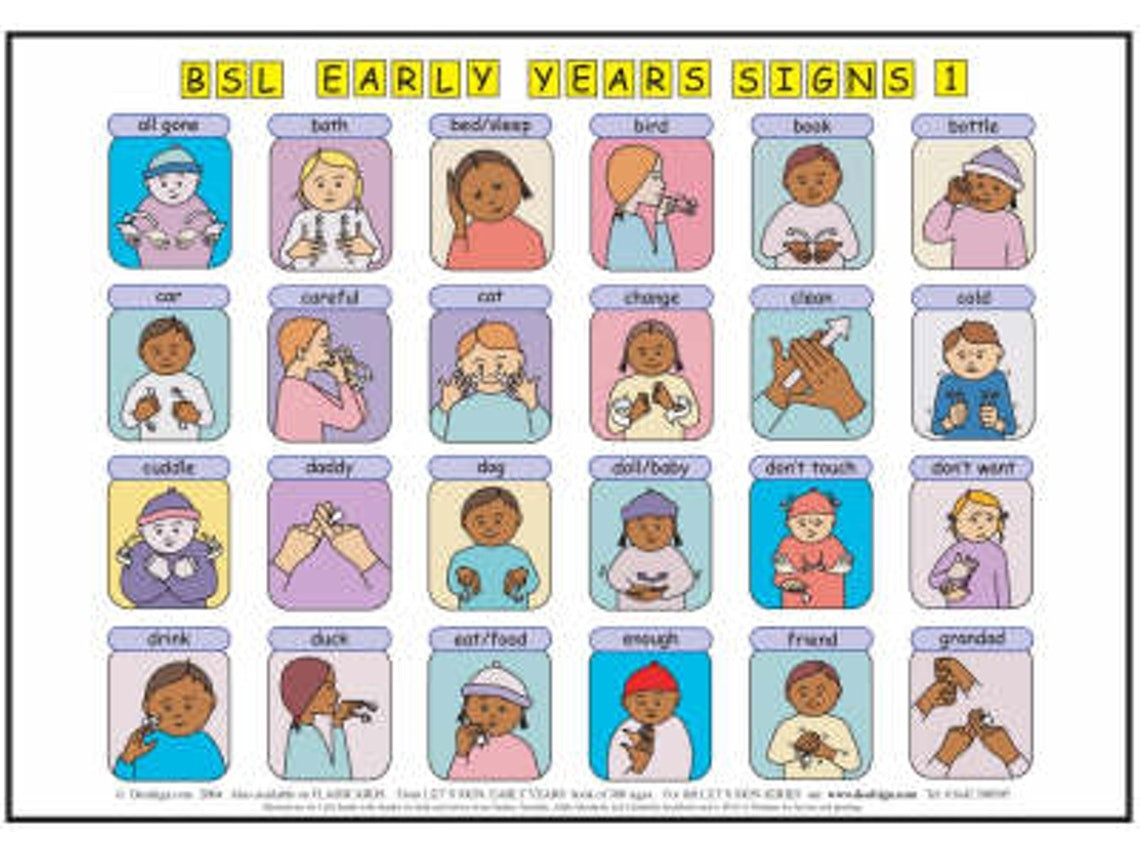 Let's Sign BSL Early Years & Baby Signs de Cath Smith (Inglés)