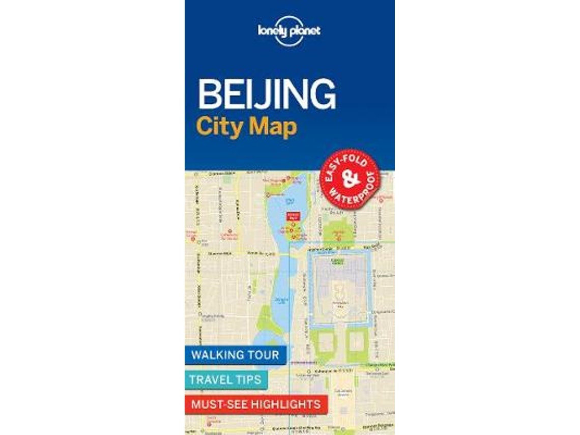 Mapa de la ciudad de Pekín de Lonely Planet (Inglés)