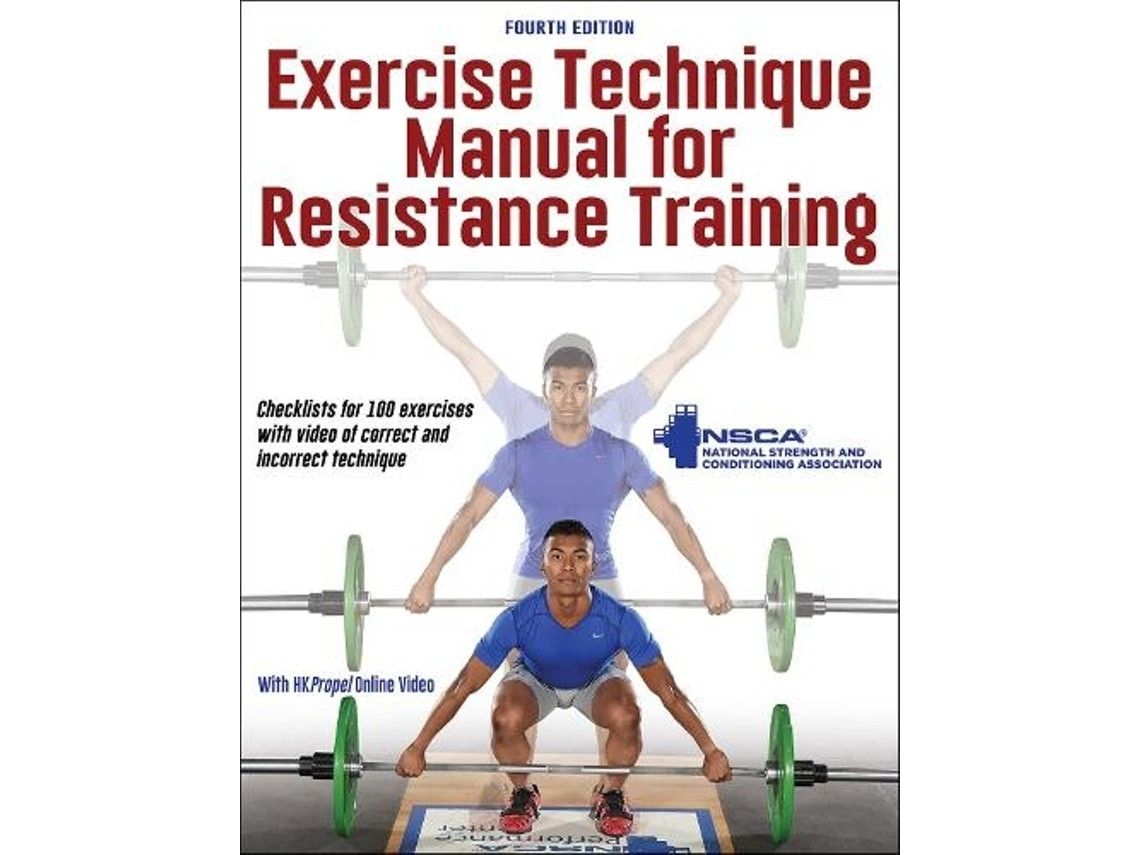 Exercise Technique Manual for Resistance Training de NSCA (Inglés)