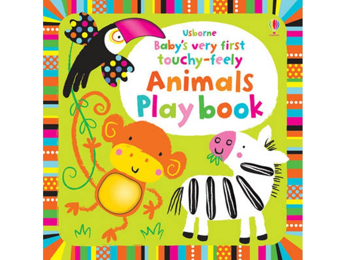 Baby's Very First Touchy-Feely Animals Playbook by Fiona Watt (English)