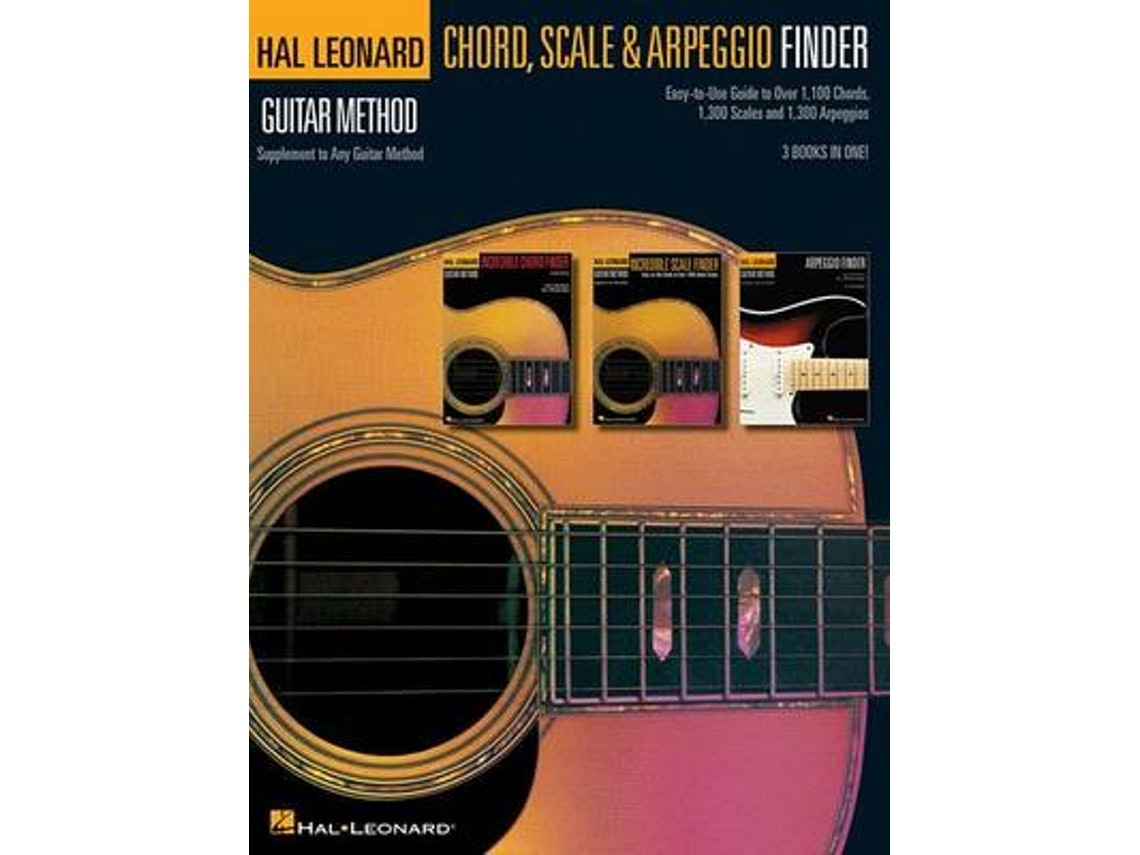 Guitar Chord, Scale & Arpeggio Finder de Hal Leonard Publishing Corporation (Inglés)