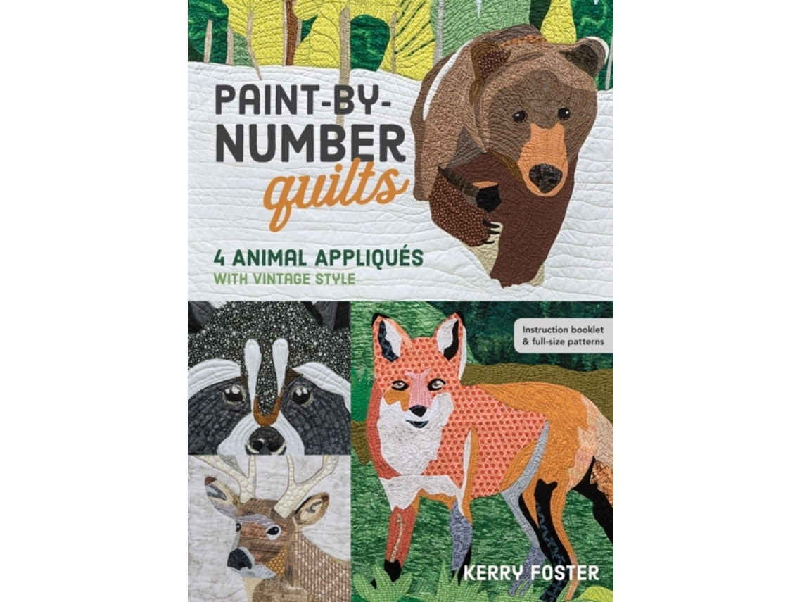Paint-by-Number Quilts de Kerry Foster (Inglés)