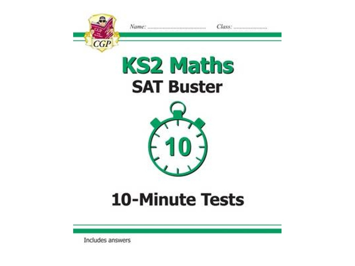 KS2 Maths SAT Buster 10-Minute Tests Book 1 de CGP Books (Inglés)