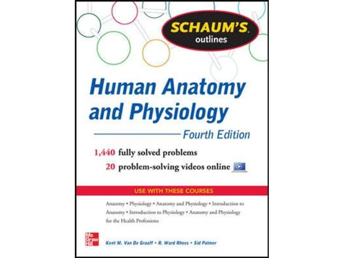 Schaum's Outline of Human Anatomy and Physiology de Kent Van de Graaff, R. Rhees, Sidney Palmer (Inglés)