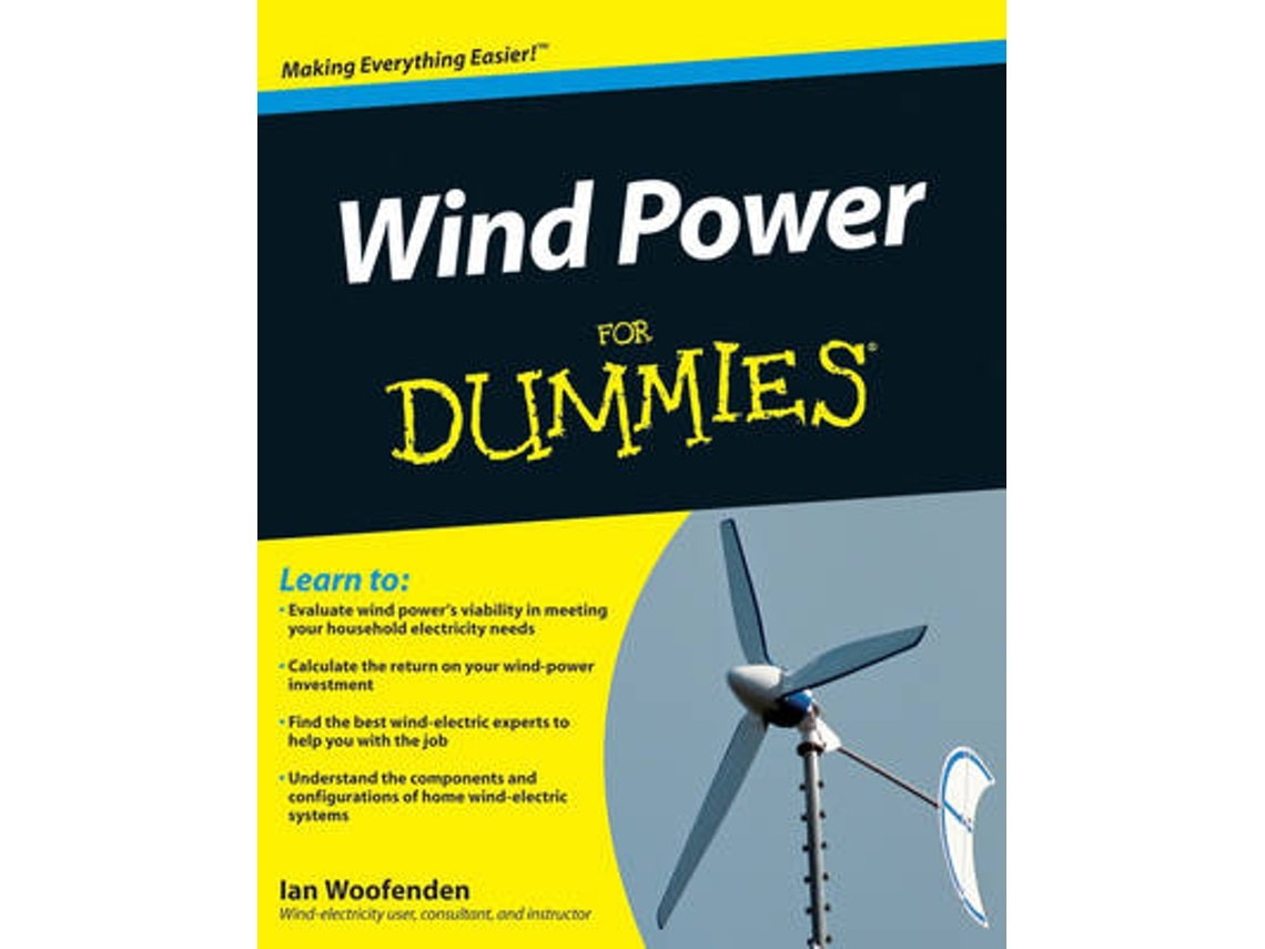 Wind Power For Dummies by I Woofenden (English)