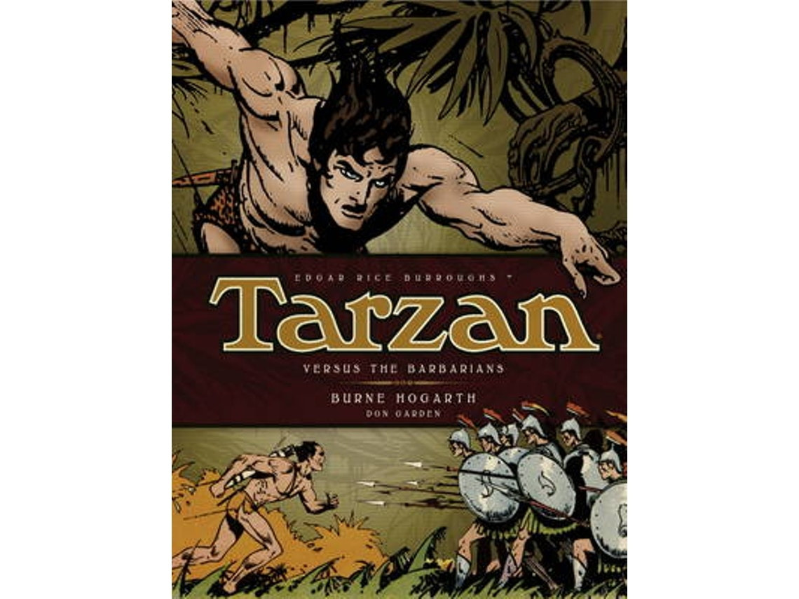 Tarzan versus the Barbarians by Burne Hogarth (English)