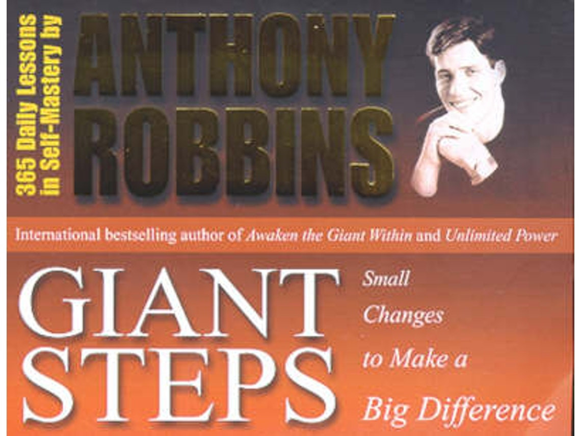 Giant Steps de Tony Robbins (Inglés)
