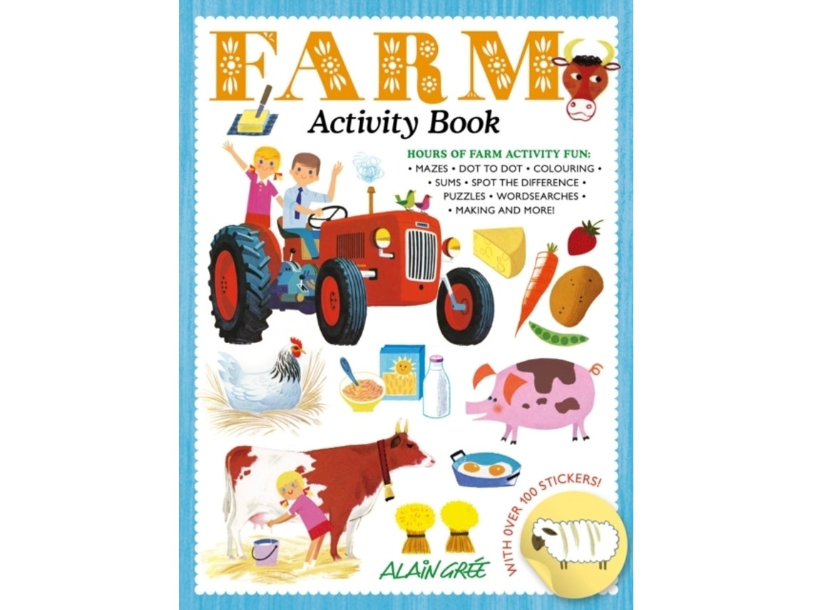Farm Activity Book de A Gre (Inglés)