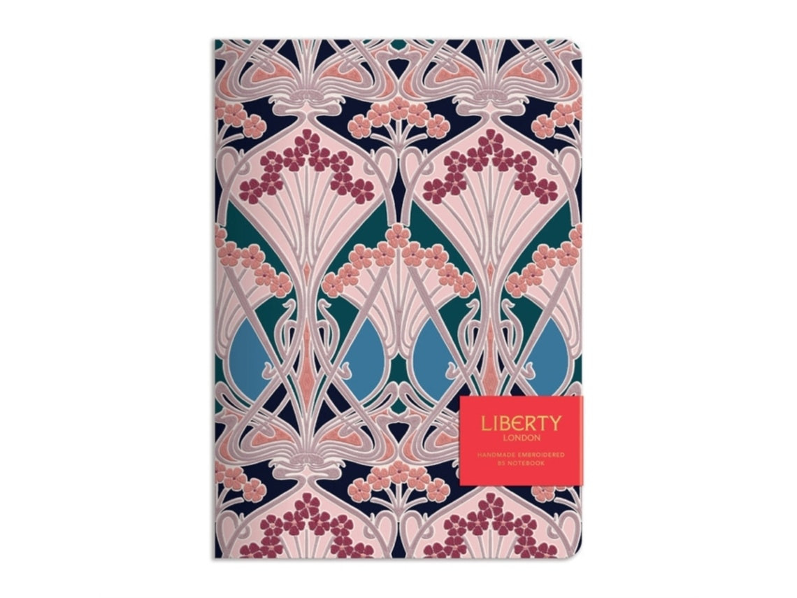 Liberty Ianthe cuaderno bordado por Liberty London (Inglés)
