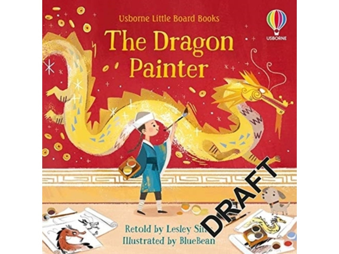 The Dragon Painter de Lesley Sims (Inglés)