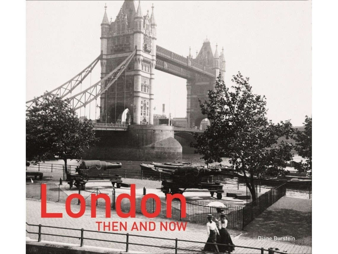 London Then and Now de Vaughan Grylls (Inglés)