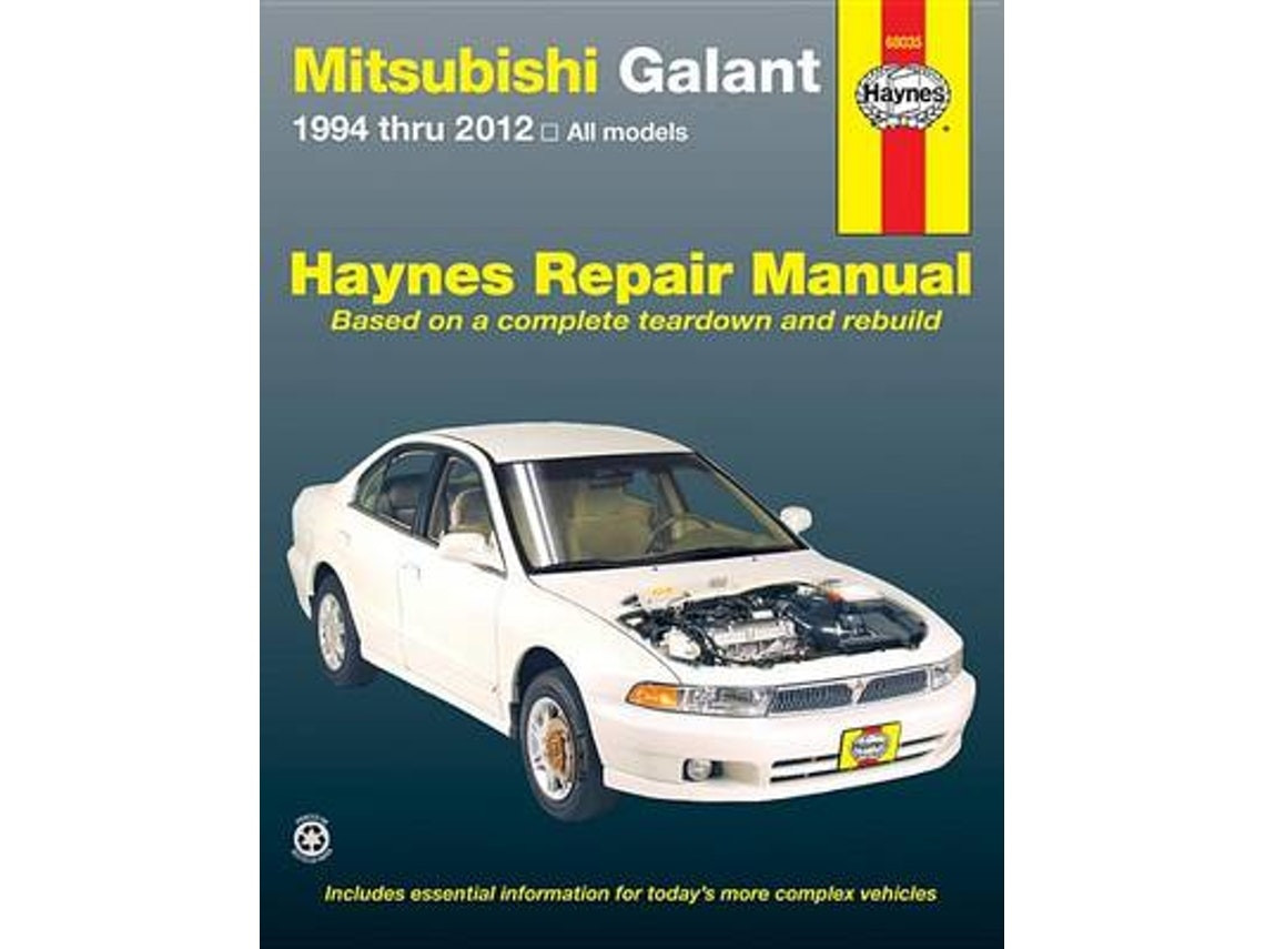 Manual Mitsubishi Galant de Haynes Publishing (Inglés)
