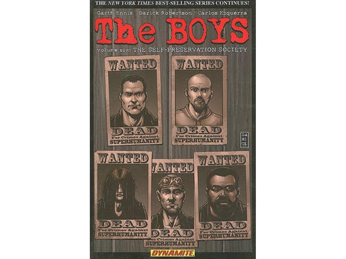 The Boys: Self-Preservation Society de Garth Ennis (Inglés)
