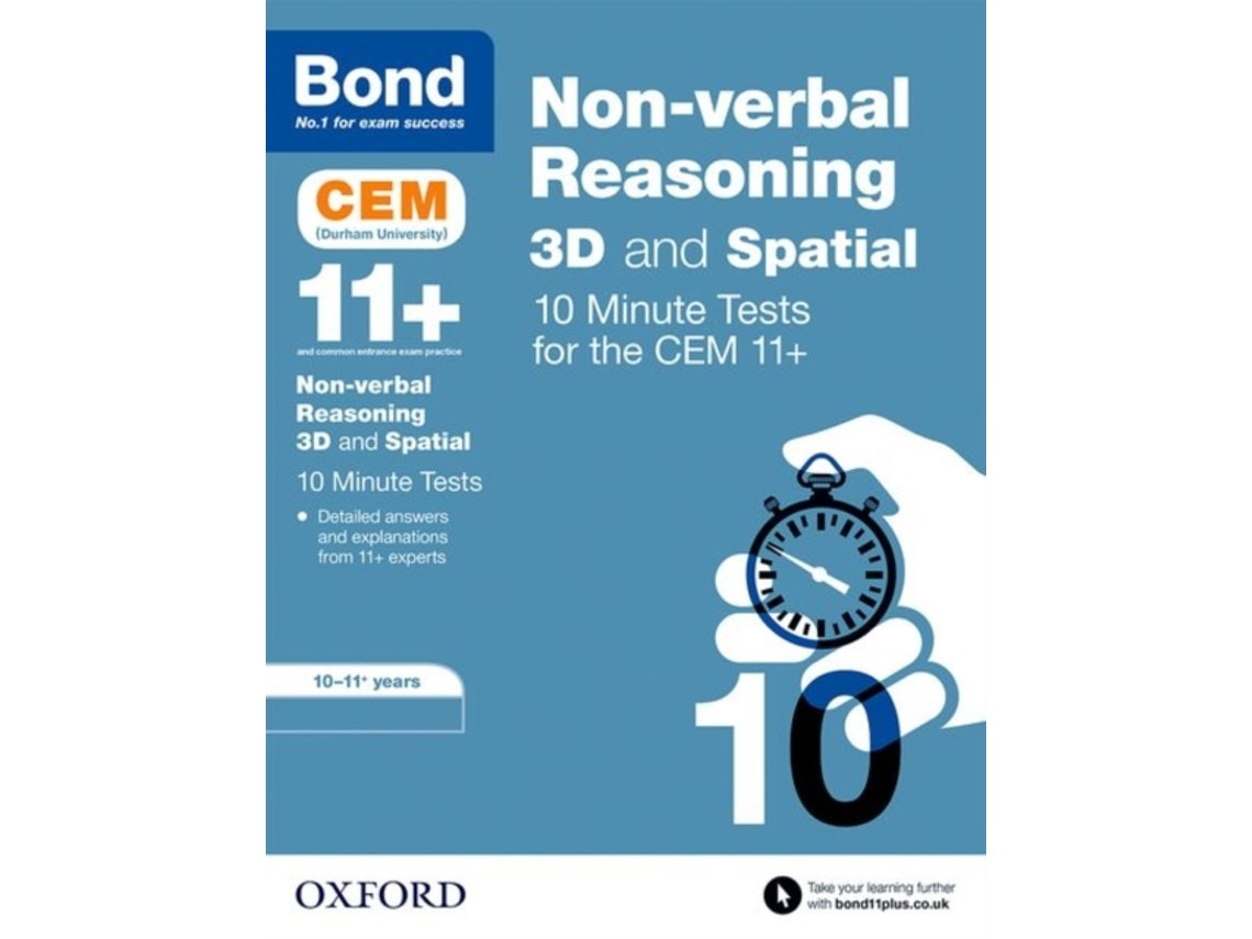 Bond 11+ Non-Verbal Reasoning: 10 Minute Tests de Lynn Adams (Inglés)