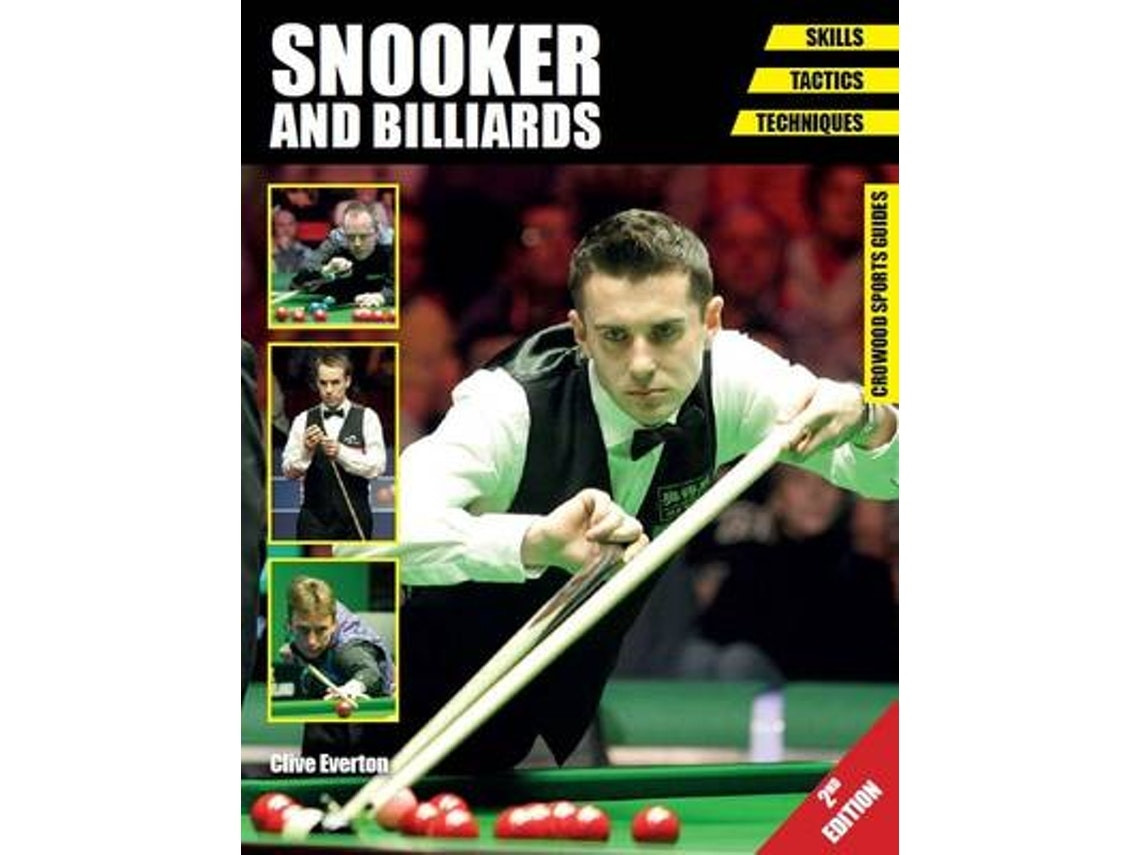 Livro snooker and billiards de clive everton (Inglês)