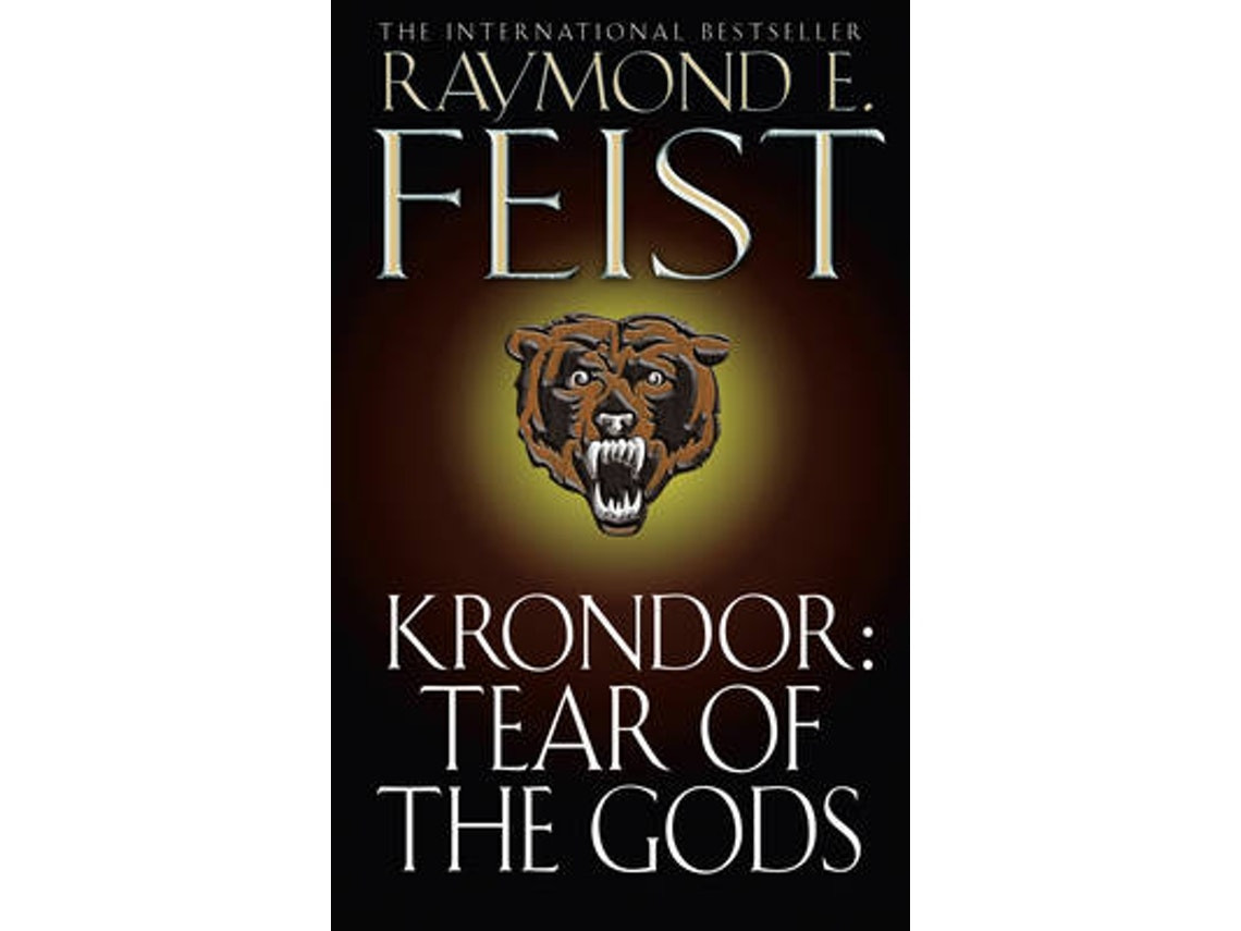 Krondor: Tear of the Gods de Raymond E. Feist (Inglés)
