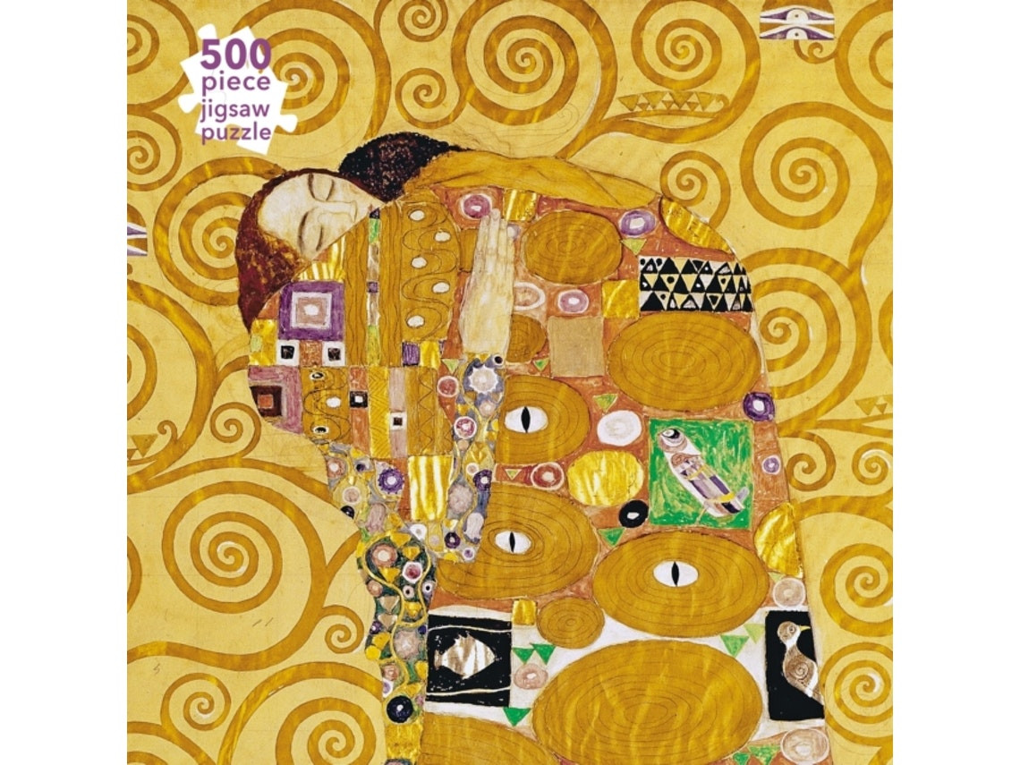 Adult jigsaw puzzle Gustav Klimt Fulfilment by Created by Flame Tree Studio (English)