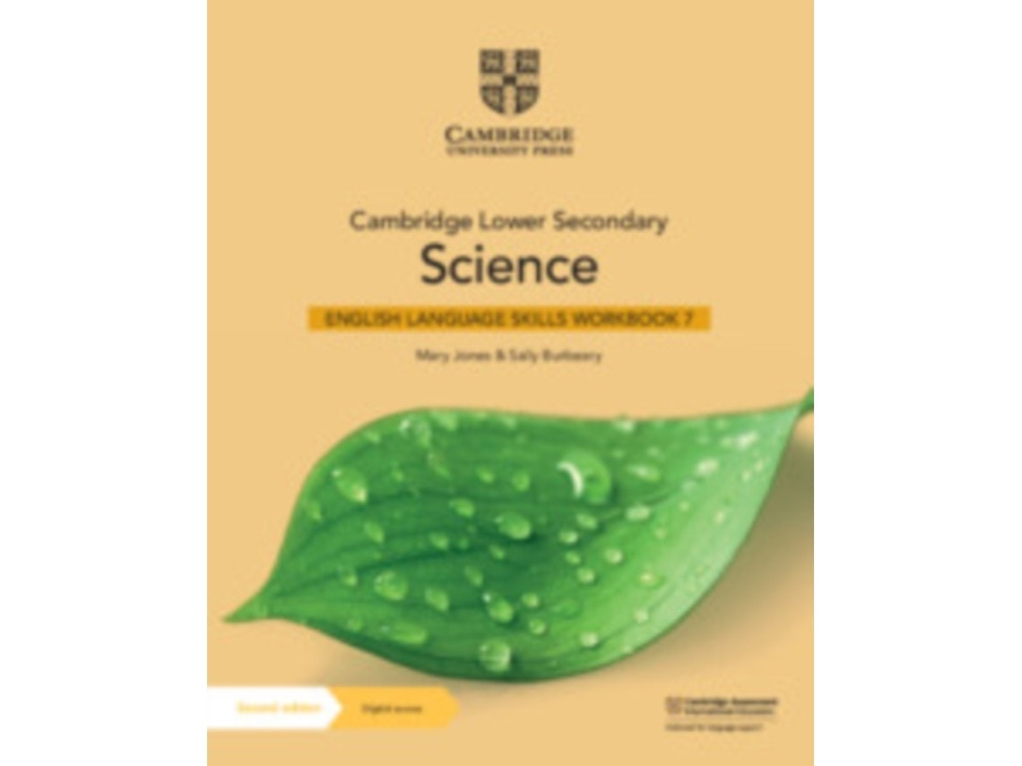 Lower Secondary Science English Language Skills Workbook de Mary Jones y Sally Burbeary (Inglés)