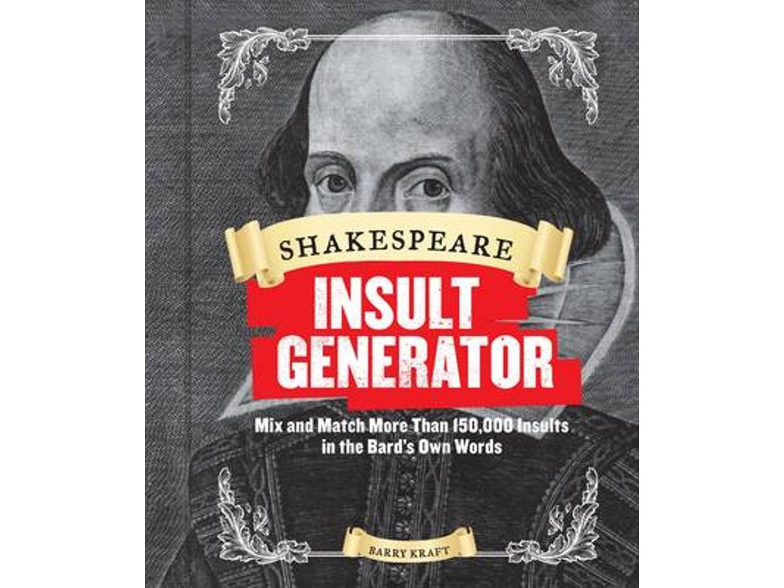 Shakespeare Insult Generator de Barry Kraft (Inglés)