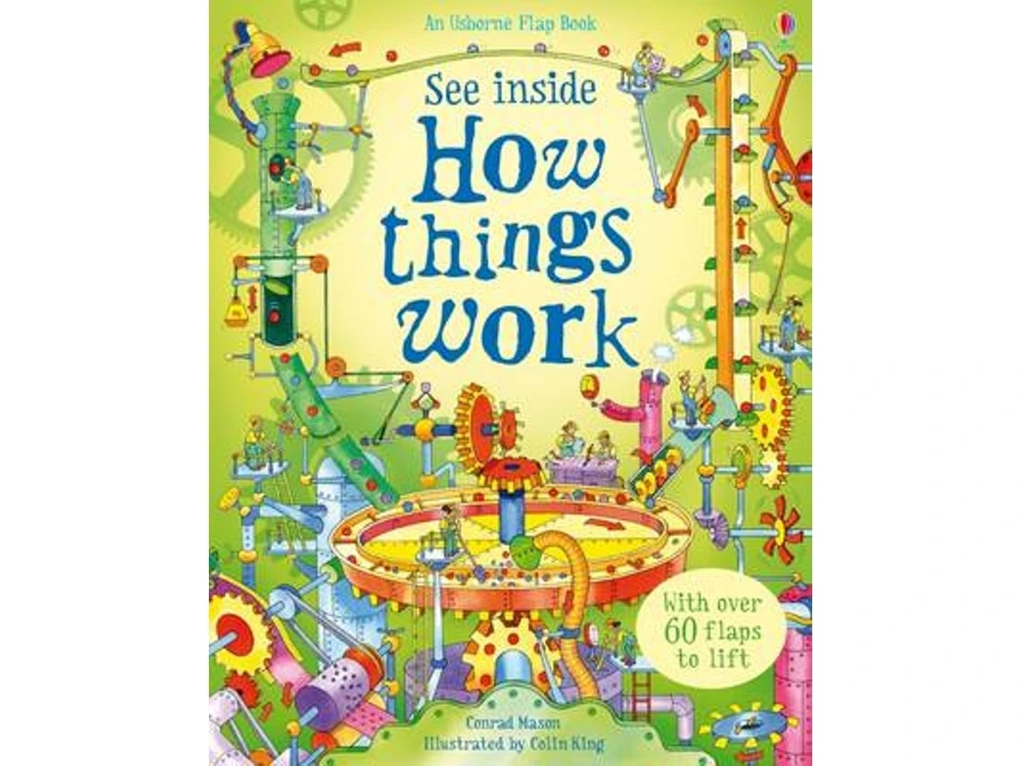 See Inside How Things Work de Conrad Mason (Inglés)