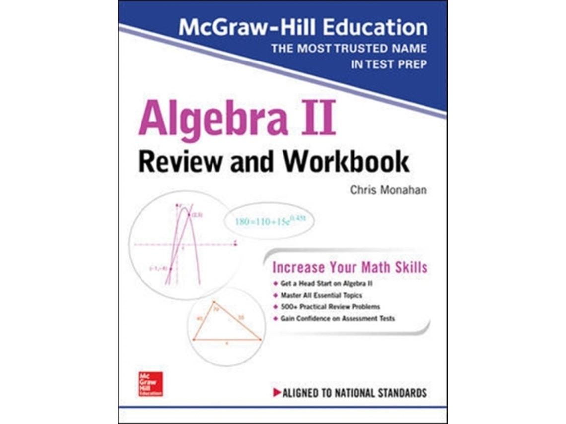 Algebra II Review and Workbook de Christopher Monahan (Inglés)