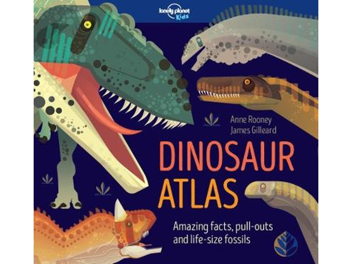 Kids Dinosaur Atlas de Anne Rooney (Inglés)