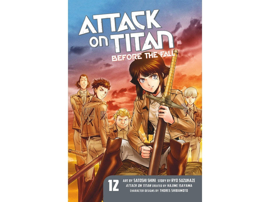 Attack on Titan: Before the Fall de Ryo Suzukaze (Inglés)