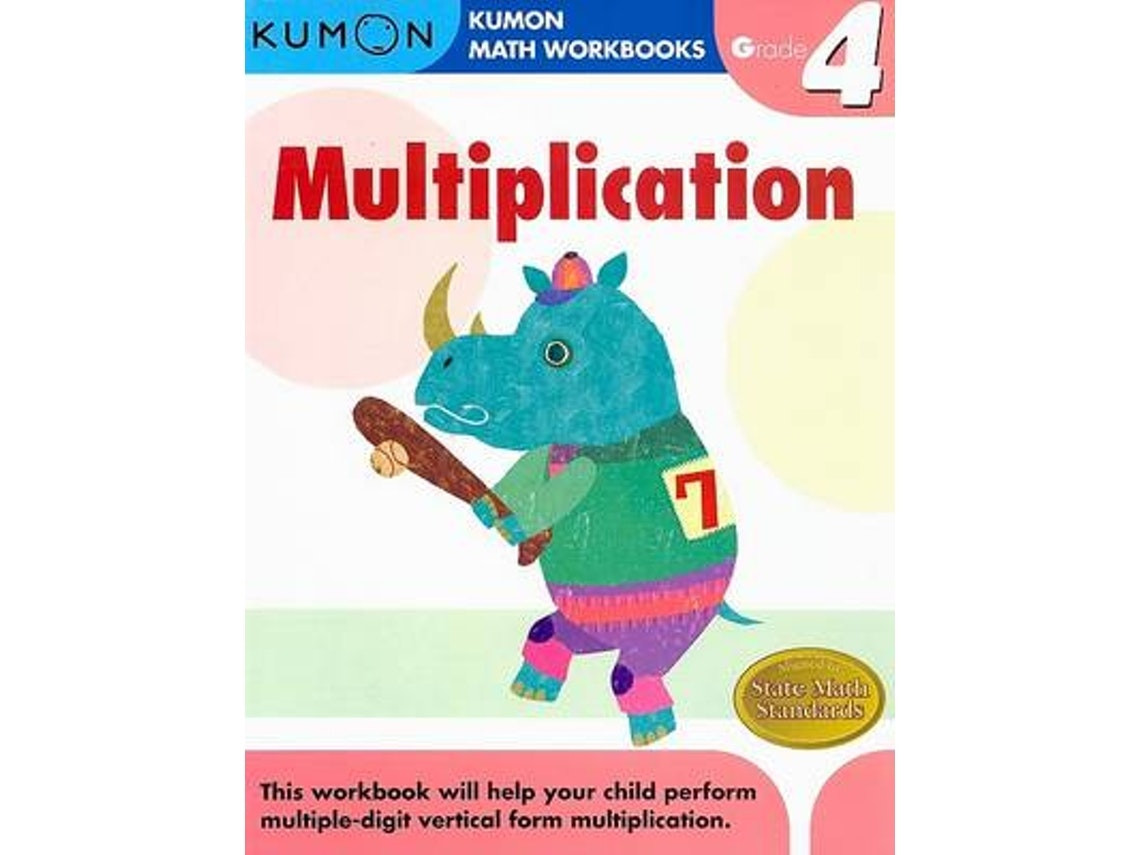 Grade 4 Multiplication by Kumon (English)