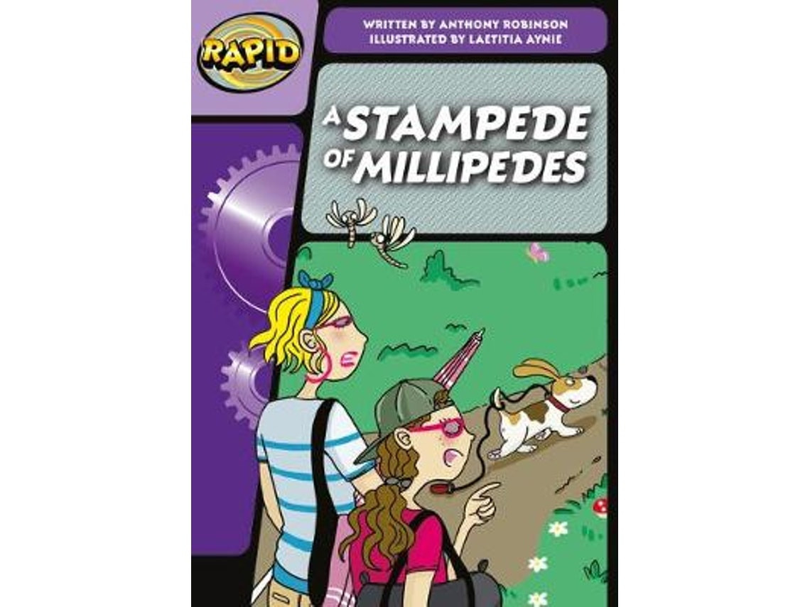 Rapid Phonics Step 3: A Stampede of Millipedes by Anthony Robinson (English)