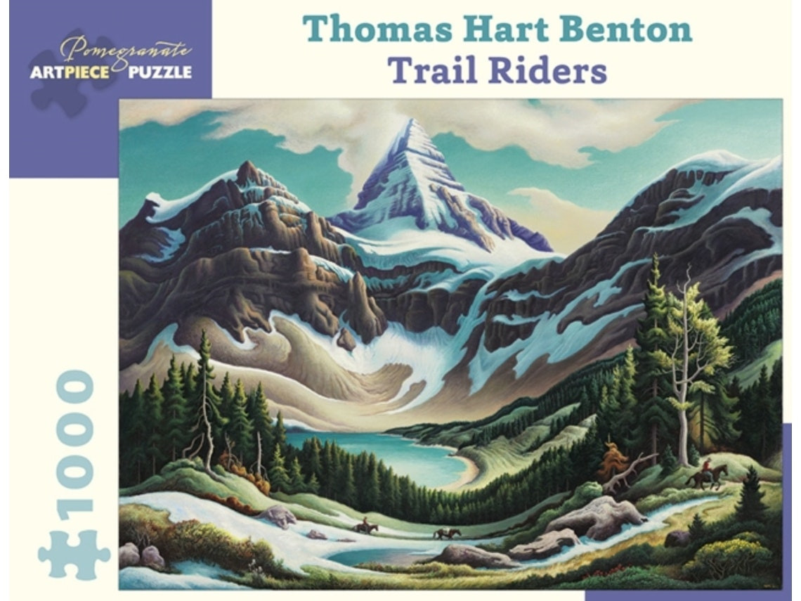 Thomas Hart Benton Trail Riders de Unknown (Inglés)